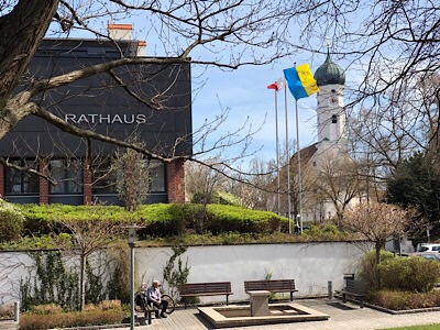 Ukrainische Fahne