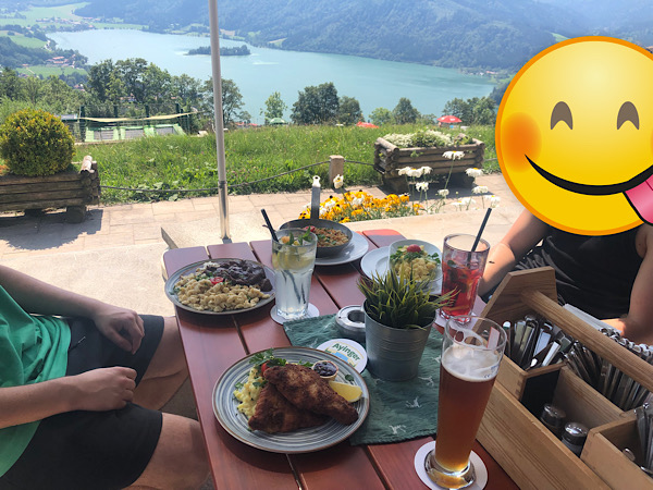 Essen am Schliersee: Schnitzel, Giulasch und Käsespätzle